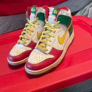 Nike Hightop Oldschool Rasta Colors